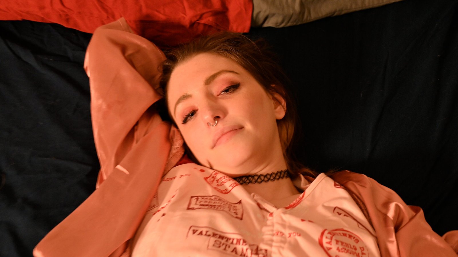 Hot Solo Orgasm in PJs - Image 4