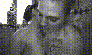 Lesbians Showering